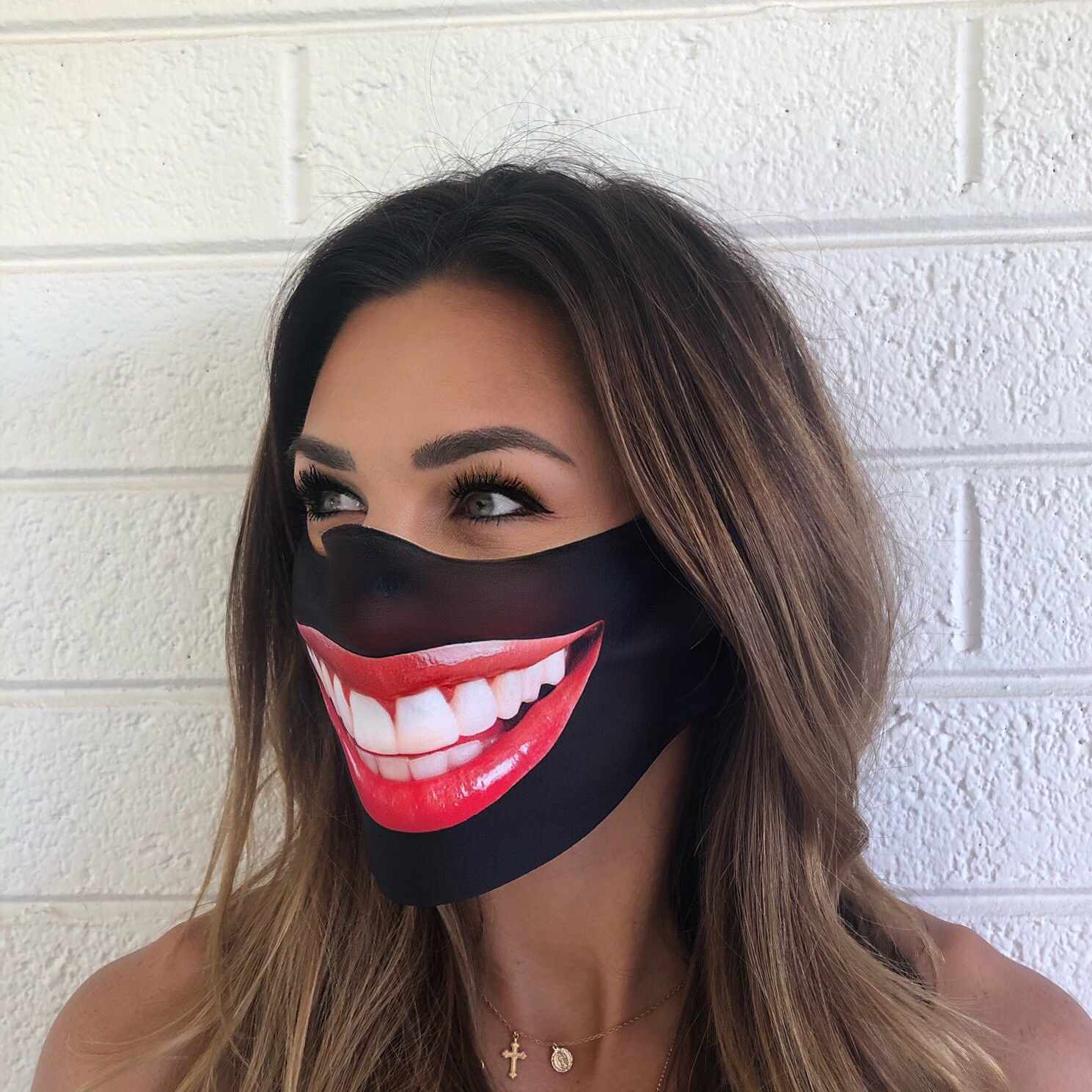 Big Teeth Mask | Face Mask Printing