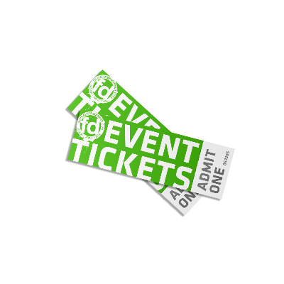2.125x5.5 Event Tickets