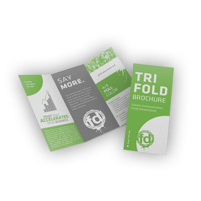 8.5x11 Folded Brochures